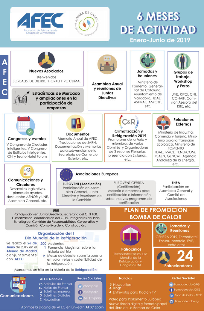 6 meses de actividad